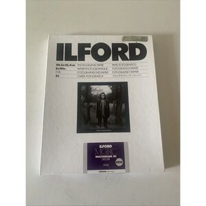 ILFORD MGRC Multigrade RC Pearl Black & White 8x10in Paper 25 Sheets
